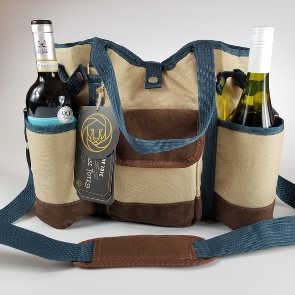 legacy wine and cheese tote